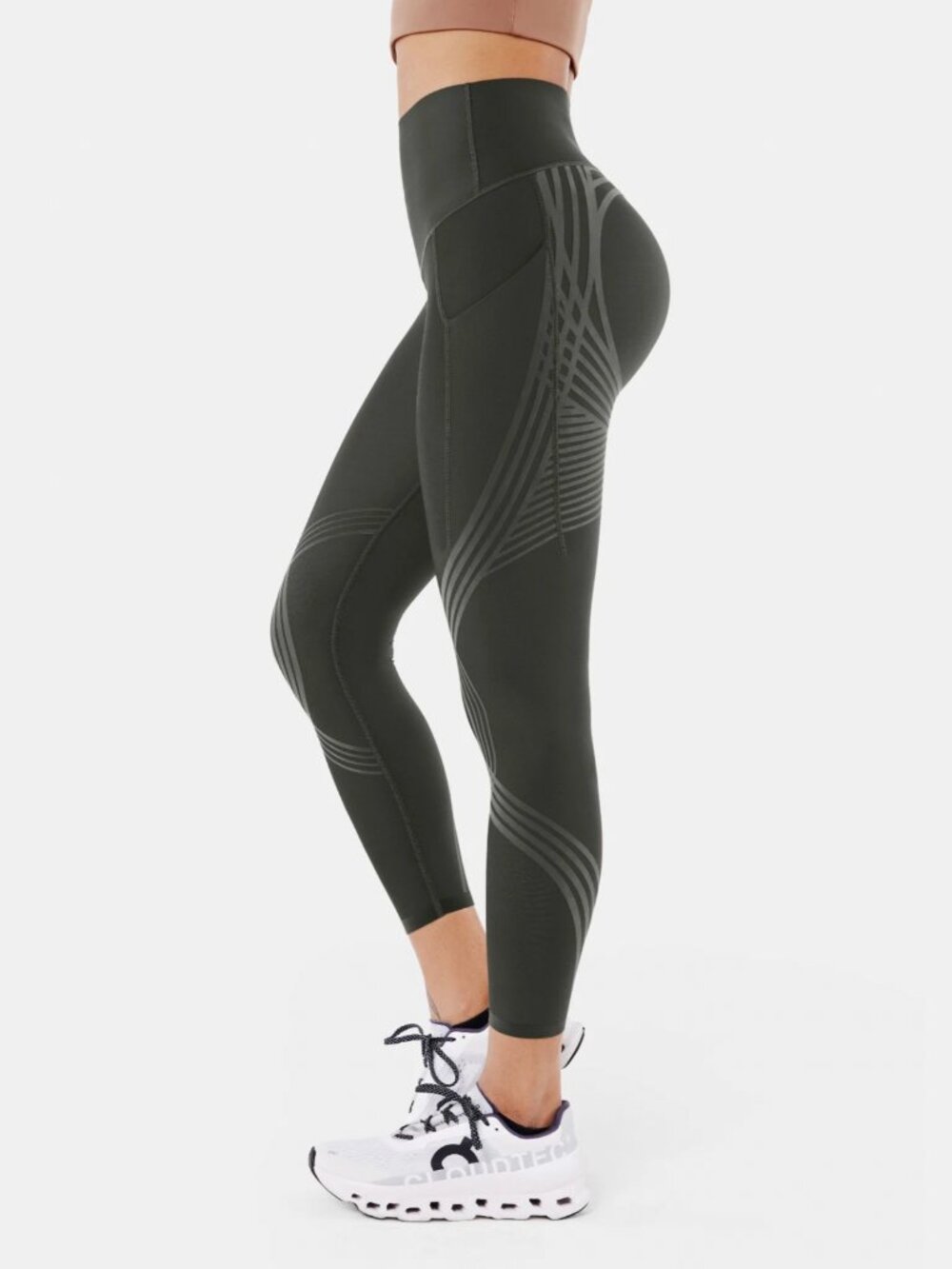 SOLD Fanka Body Sculpt Side Pocket 7/8 Leggings